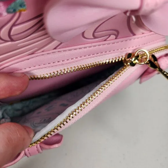 Loungefly Disney Cinderella 70th Anniversary Pink Dress Mini Backpack - Picture 8 of 14